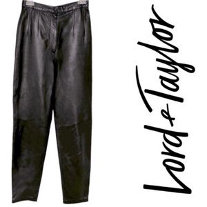Vintage leather pants size 8